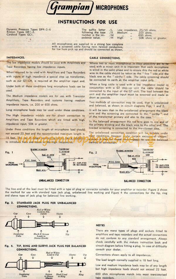 grampian-dp4-instruction-sheet1