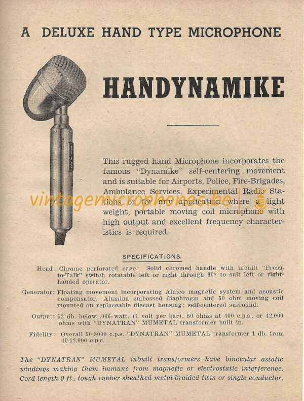 microphones-handynamike