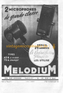 Melodium advertising poster